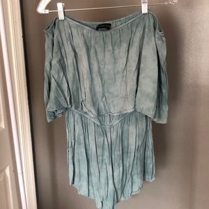 Off the shoulder romper